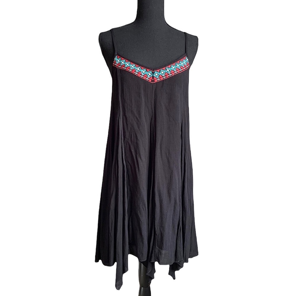 Lily Rose Black Spaghetti Strap Dress Size Medium